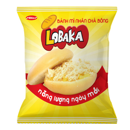 Bánh mì nhân Chà Bông Lobaka 42 gam (Miền Bắc)