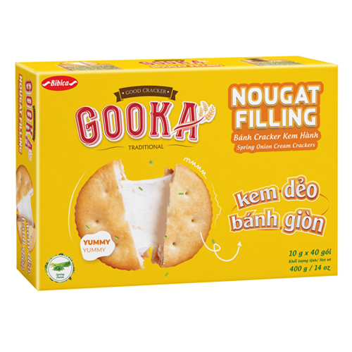 Bánh Cracker Ngũ cốc Khoai tây Gooka 360 gam