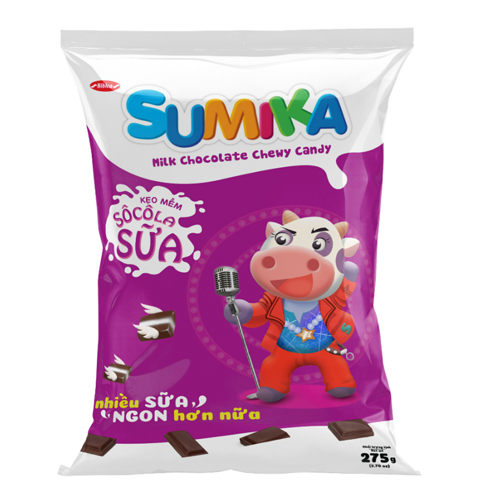 Kẹo Sumika Socola sữa túi 275 gam
